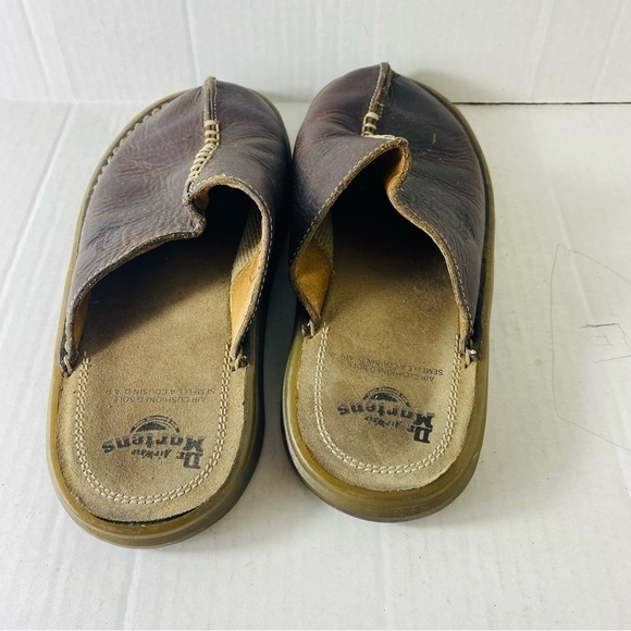 Dr. Martens Women's Closed Toe Mule Brown Leather Clogs Size:5 - Picture 9 of 10